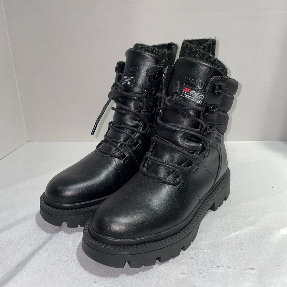 Ozark Trail Womens Black Winter Boots 3M Thinsulate Water Resistant Size 6 400g